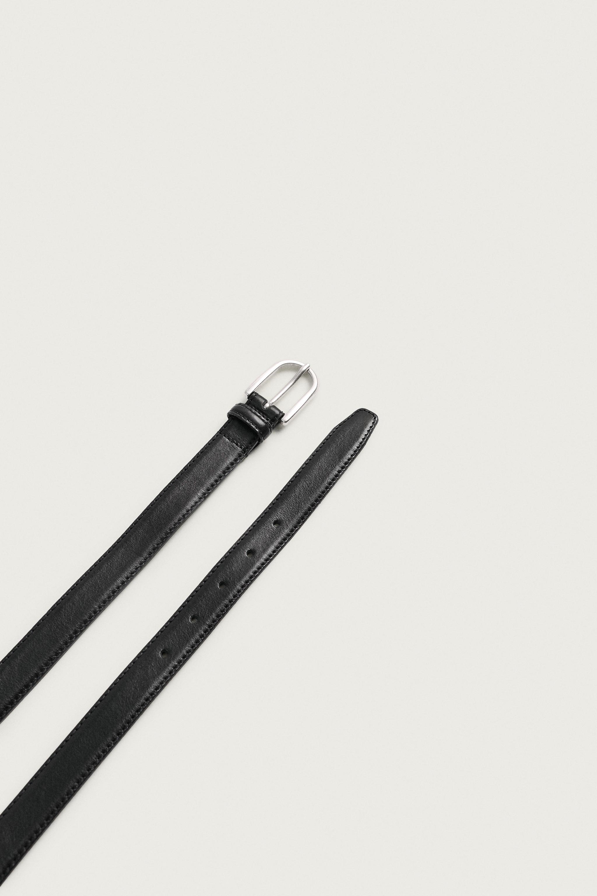 NARROW LEATHER BELT